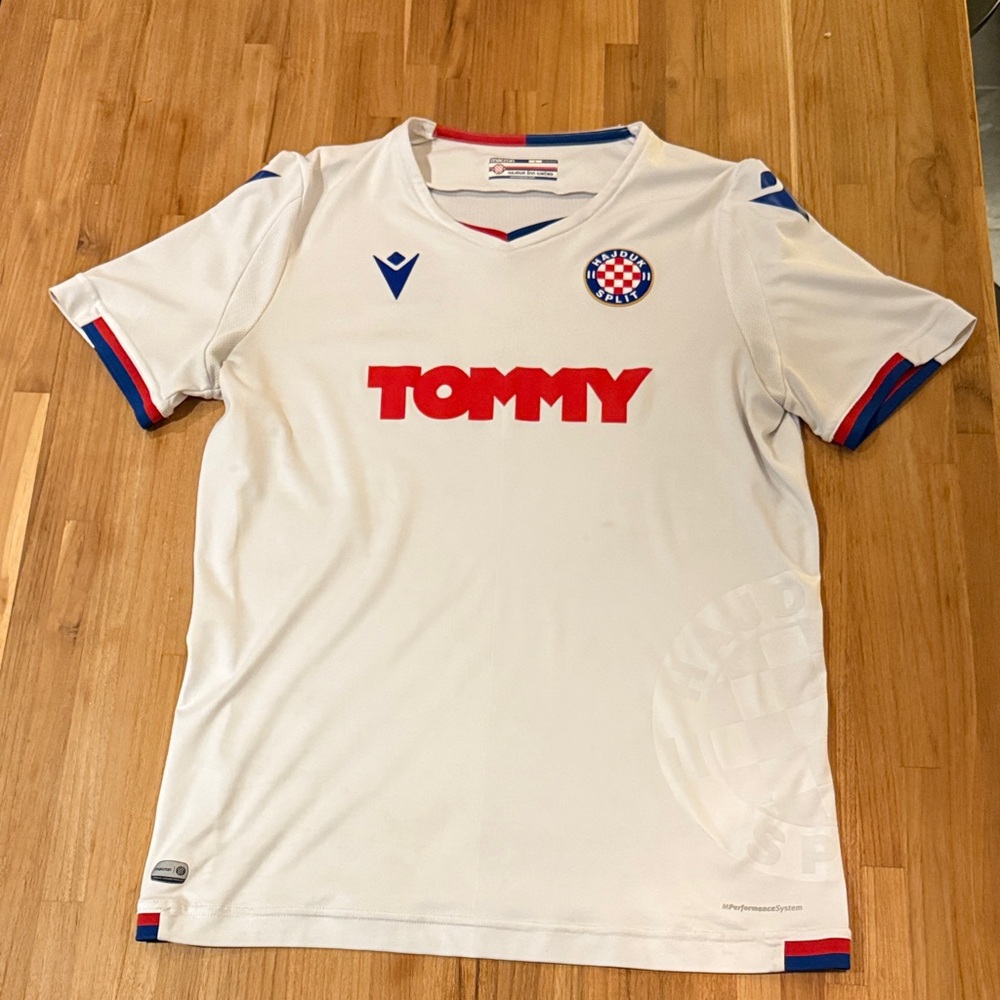 Hajduk Split soccer jersey 2020-2021 rare Croatia kit Size L White